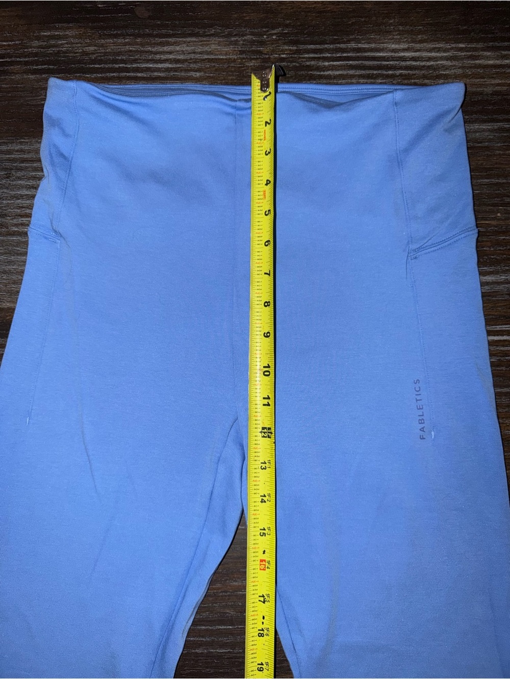 Fabletics Light Blue High-Waist Leggings - Picture 4 of 5